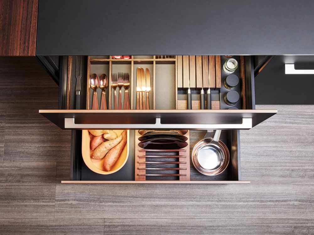 Kuchynský doplnok SMOKED OAK DRAWERS AND PAN DRAWERS ACCESSORIES - fotografia č. 15