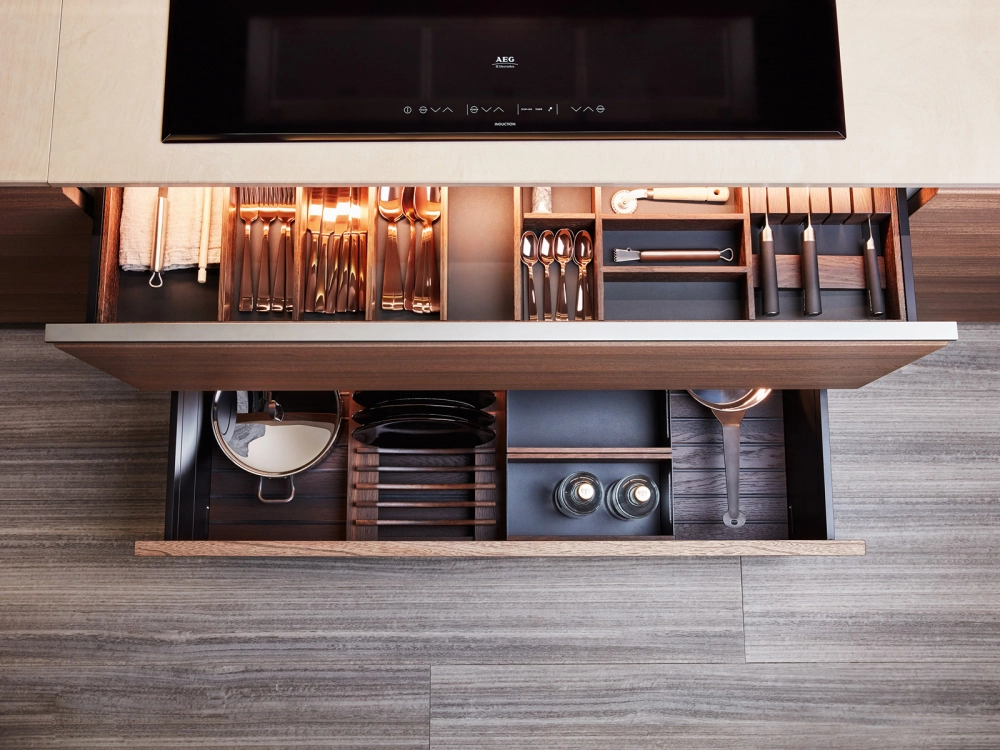 Kuchynský doplnok SMOKED OAK DRAWERS AND PAN DRAWERS ACCESSORIES - fotografia č. 23