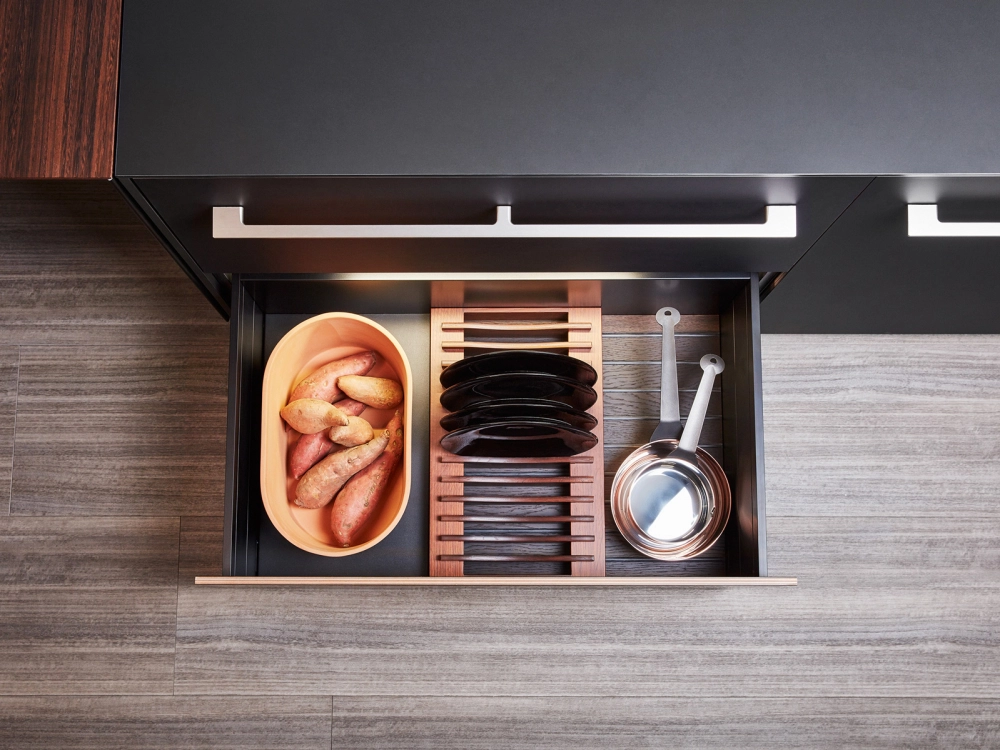 Kuchynský doplnok SMOKED OAK DRAWERS AND PAN DRAWERS ACCESSORIES - fotografia č. 14