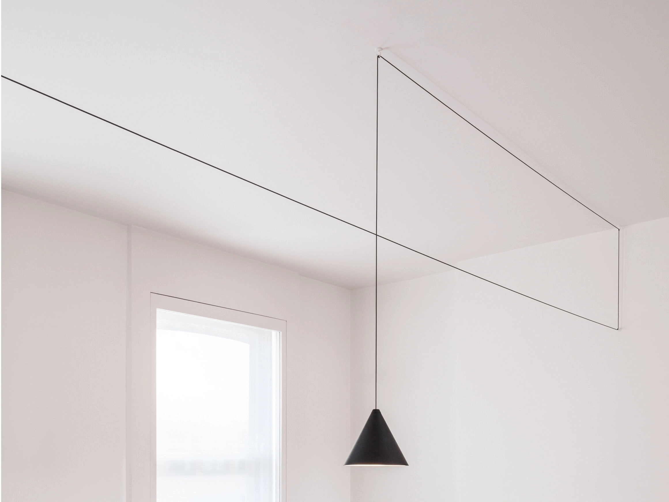 Závesné svietidlo STRING LIGHT CONE - fotografia č. 2
